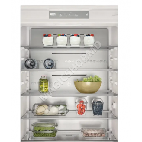 Frigider incorporabil Whirlpool WH SP70 T121, 6th Sense, Alb